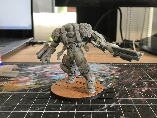 INFINITY NOMADS: Gator Squadron Conversion - pose fixed