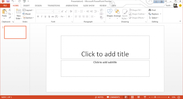 Microsoft Office PowerPoint 2013 Metro UI
