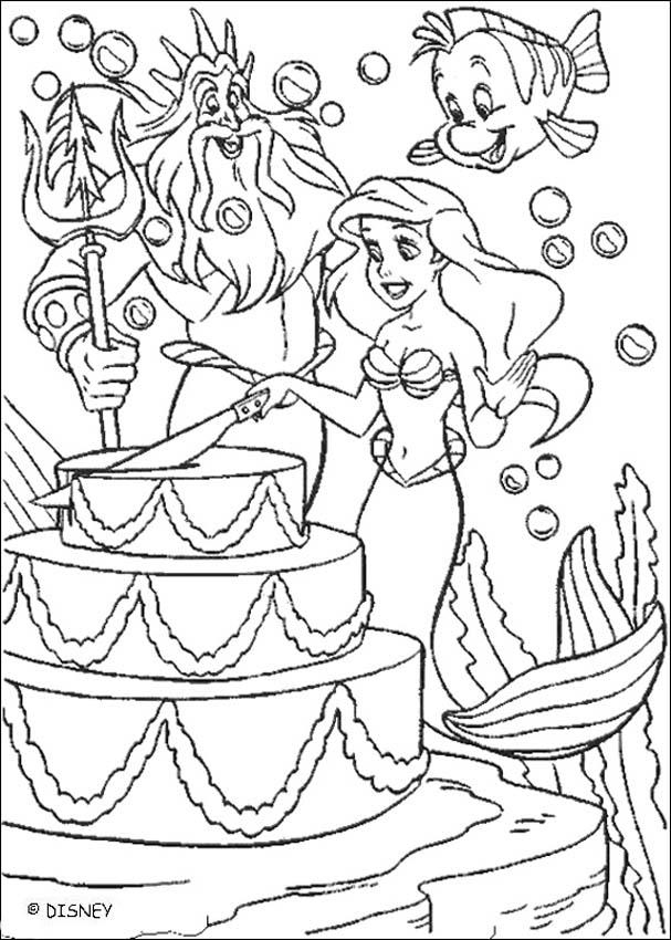 disney princess coloring pages. disney princess happy birthday
