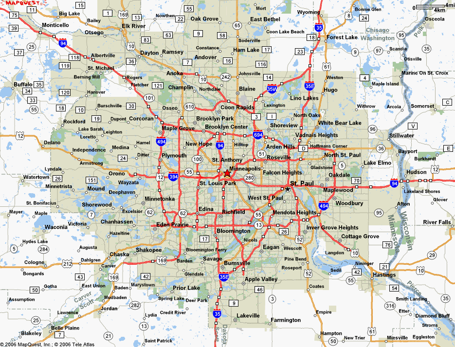 printable twin cities metro map Minneapolis Map Free Printable Maps printable twin cities metro map