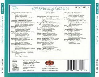 CD2 back  - V.a. - 100 relaxing classics