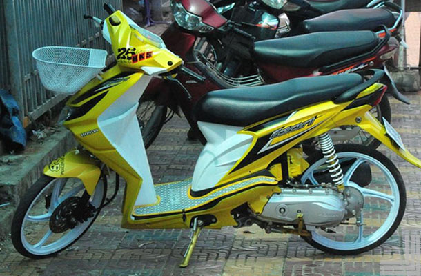 20+ Gambar Modifikasi Motor Honda Beat Standar - Kumpulan 