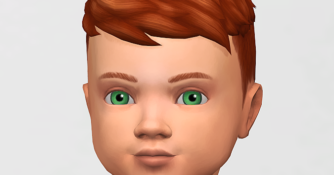 Sims 4 CC's - The Best: Toddlers Hair by synthsims