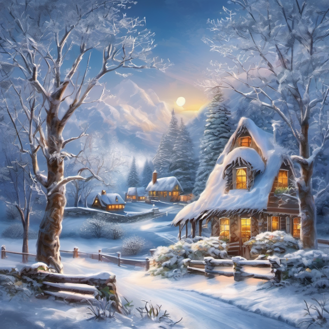 Wunveiling Winter Christmas Scenes: A Festive Wonderland