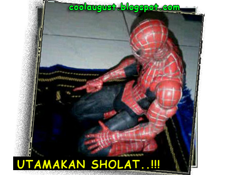 Mengungkap rahasia : Agama Spiderman adalah Islam 