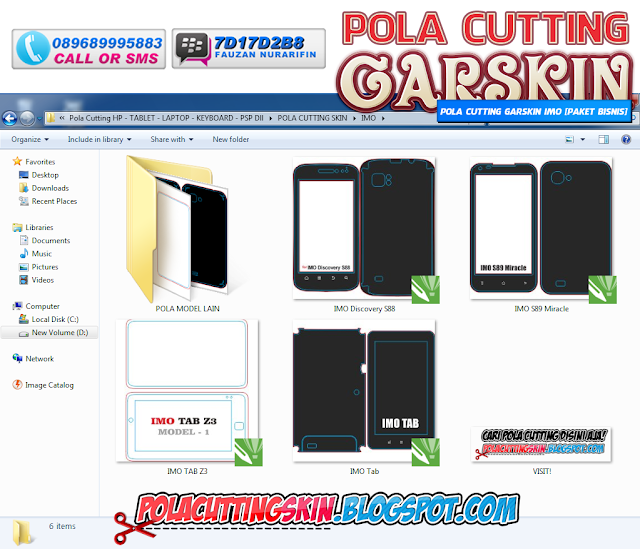 Pola Cutting Garskin IMO [Paket Bisnis]