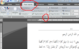 Cara Print Book Fold (Buku Bolak Balik) Arab Pada MS Word 2007