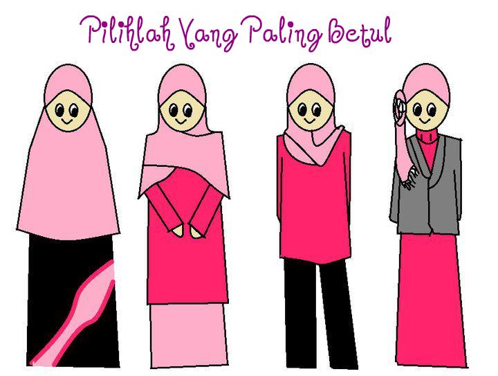 Terjah Minda Muslimah cara pemakaian hijab yang betul