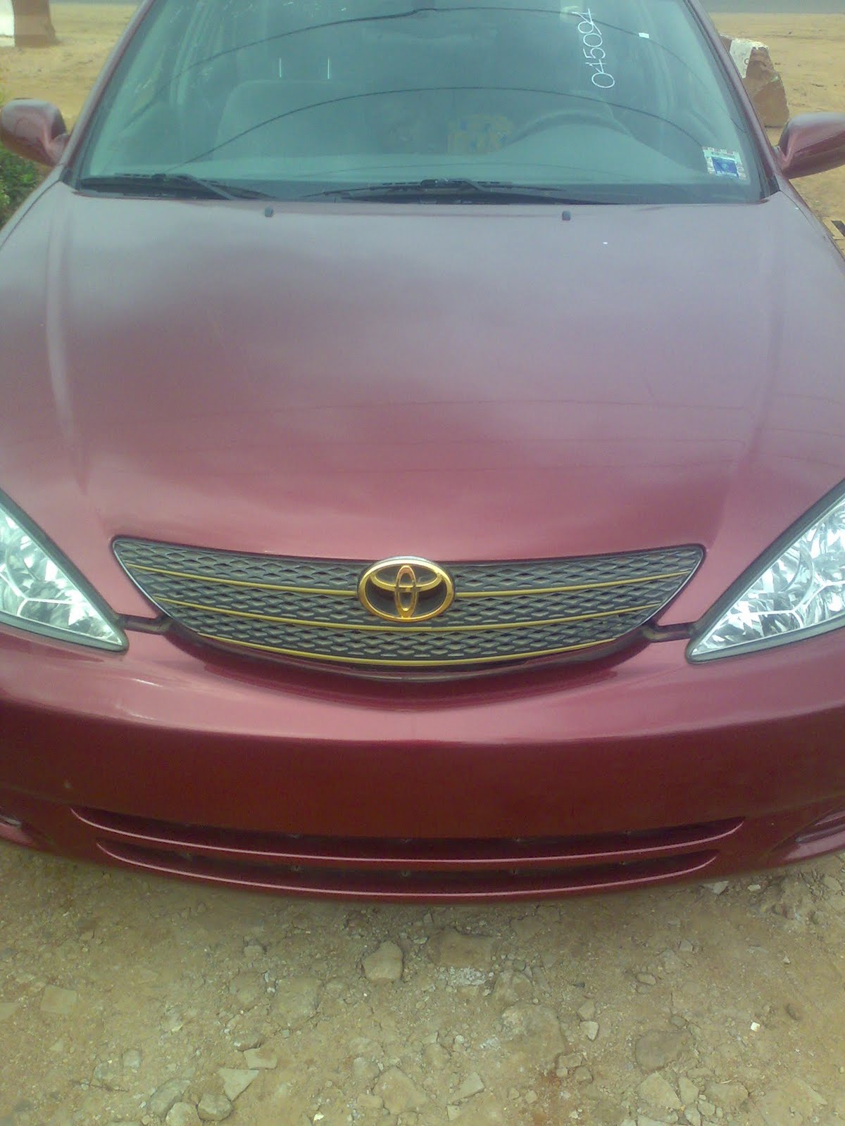 africar international limited: TOYOTA CAMRY XLE 2002 MODEL WINE COLOUR 55258 