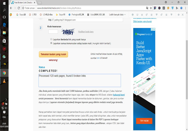 Cara Cek Link Rusak (Broken Link) Pada Blog Beserta Cara Mengatasinya