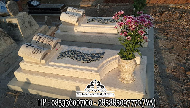 DAFTAR HARGA 15 JENIS KIJINGAN MAKAM MARMER GRANITE TERLARIS BERIKUT NISAN NYA