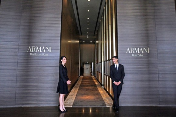 Armani's Hotel In Dubai..