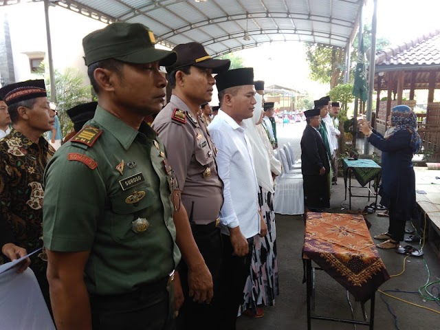 DANRAMIL 07 GATAK HADIRI KONFERENSI MUSYAWARAH CABANG NU KECAMATAN GATAK
