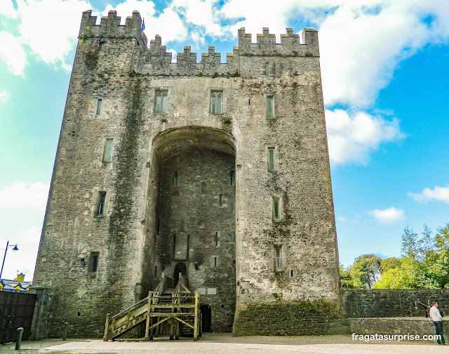 Castelo de Bunratty em Limerick na Irlanda