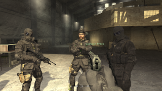 A scene from Modern Warfare displaying the game's graphics quality