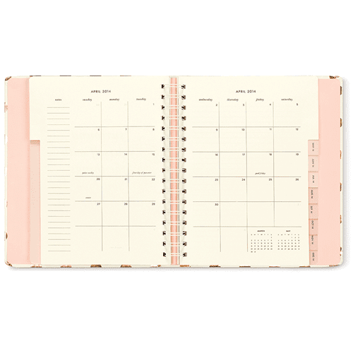 Kate Spade for Lifeguard Press 17-Month Agendas