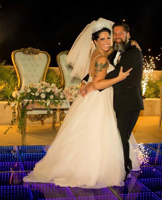 Celebrity Writer, Mylo Carbia, Weds U.S. Navy War Hero, Kurt Lund, in Playa Mujeres, Mexico on September 16, 2018 