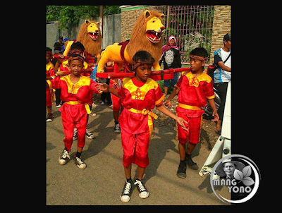 Atraksi Sisingaan SDN Mariuk, Tambakdahan, Subang, Jawa Barat 