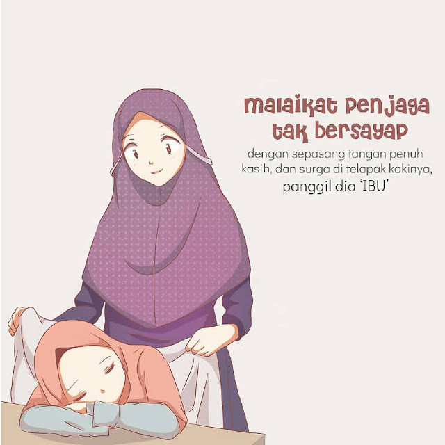 Wallpaper Animasi  Hijab  Wallpaper Instagram Muslimah 