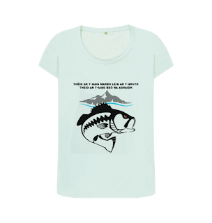 Iasg Beò Scottish Gaelic womens t-shirt