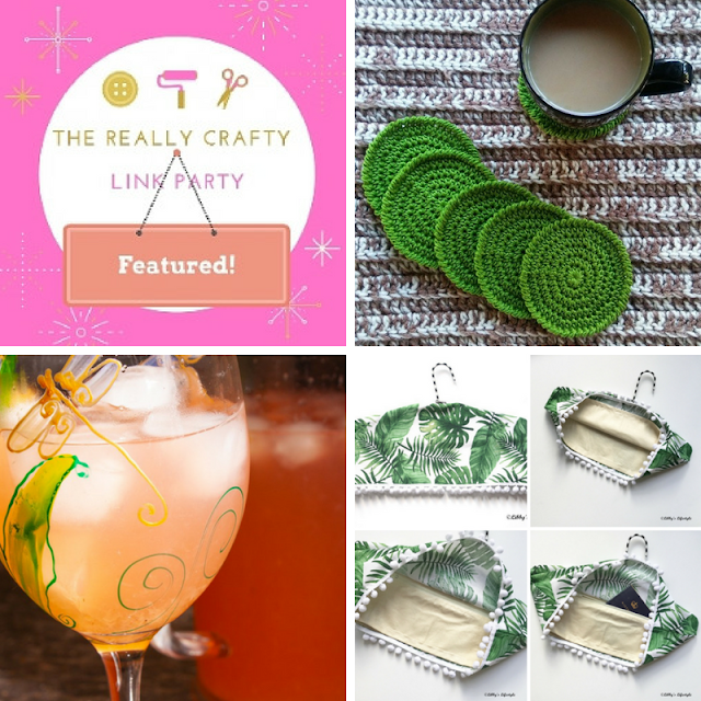 The Really Crafty Link Party #127 featured posts