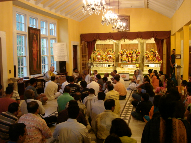 Sharing the Ultimate Bliss at the ISKCON Atlanta Program 