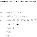 BEST, WORST, dan AVERAGE