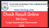 5th Class Result 2018