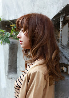 Long Korean Hairstyle for Asian Girls 2012