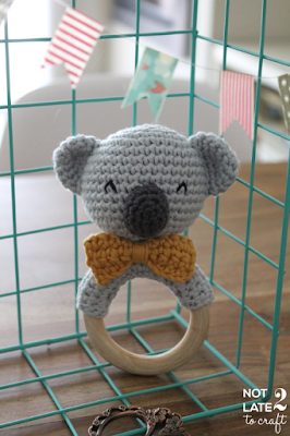 Not 2 late to craft: Mossegador Coala / Koala teether