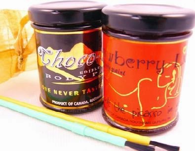 Edible Chocolate Body Paint, Strawberry & Chocolate