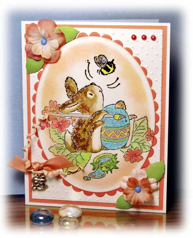 happy easter cards 2011. I made these Easter cards for