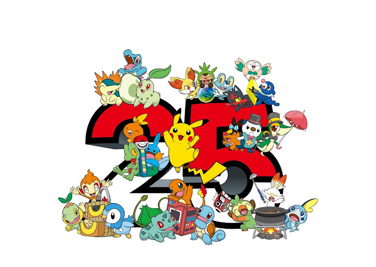 Logotipo 25 Anos de Pokémon