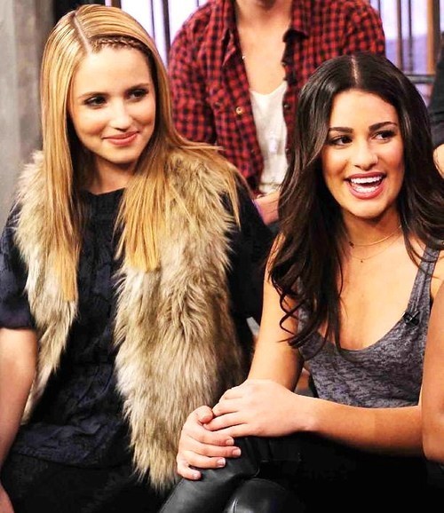 Dianna Agron y Lea Michele LAS AMO