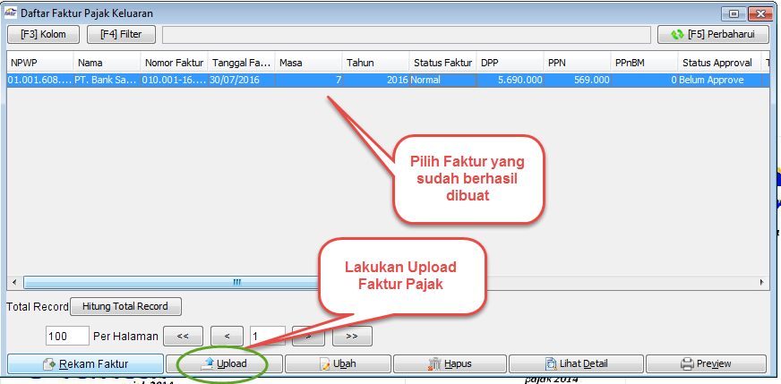 Cara Buat Faktur Pajak - Laporan Pajak Online