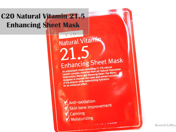 Natural Vitamin 21.5 Enhancing Sheet Mask 