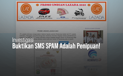 Investigasi SMS SPAM Berisi Penipuan