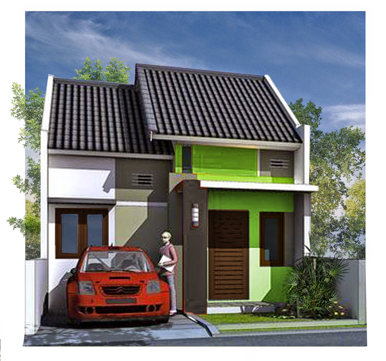 Model Rumah  Minimalis Harga  200  Juta  Desain  Rumah  