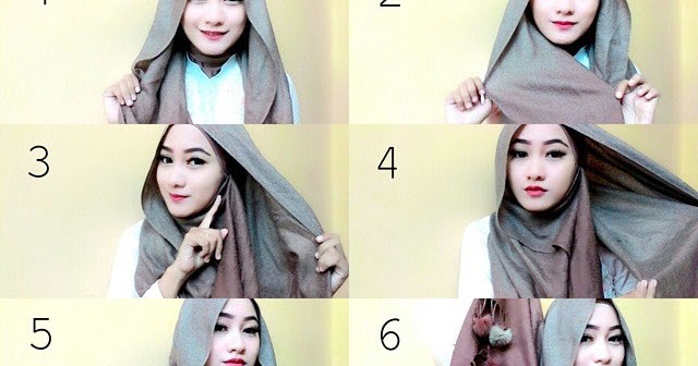 Hijab Tutorial Style Hijab Pashmina  Jilbab Tutorial Hijab