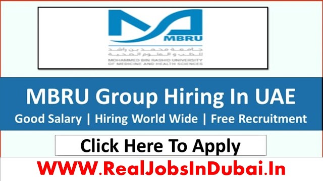 MBRU Careers Dubai Latest Jobs – UAE 2024
