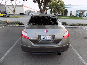 Honda Civic Si before overall paint job at Almost Everything Auto Body.