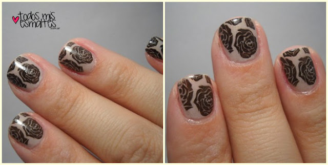 stamping nail art-bm323