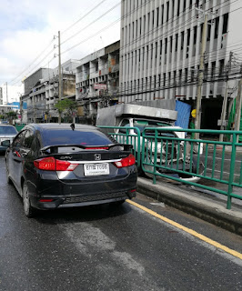 バンコクの車事故