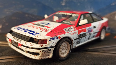 Toyota Celica Rally Míticos Altaya Scalextric