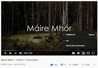 YouTube offers auto-translated captions for Dutch... when the video is in Irish.