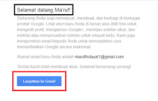 Cara Membuat akun Google