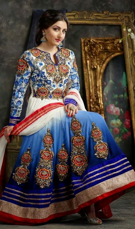 New Arrival Embroidery Neck Straight Salwar Kameez