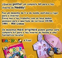 Ganha kit de inverno e revista do noddy