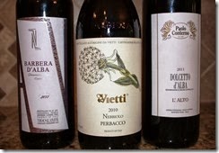 Piedmont wines