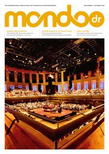 mondo*dr magazine 26-06 - September & October 2016 | ISSN 1476-4067 | TRUE PDF | Bimestrale | Professionisti | Progettazione | Audio | Illuminazione | Tecnologia
We are the global trade publication for technology in entertainment, with a particular focus on fixed installations including: casinos, cinemas, nightclubs, sports stadia and theatres...
mondo*dr magazine, first published in 1990, is targeted at the distributor, dealer and installer of lighting, sound and video equipment across all aspects of the increasingly hybrid entertainment installation market. It is published in two versions - European (translated into French, German, Spanish and Italian) and Asian/Pacific (Chinese, Arabic and Russian) and contains superb international coverage of venues, companies, industry shows and product.
The global coverage of mondo*dr magazine is unrivalled and allows you access to all major decision makers in their respective countries. With a circulation of over 13,000, mondo*dr magazine is mailed to over 120 countries. In addition, the circulation is backed up by our attendance or participation at every major trade show in the world.